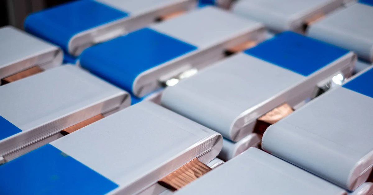 Automated Battery Stacking Assembly Line